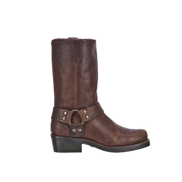 NiB Dingo Women's Molly Gaucho Riding Cowgirl Boots Brown Size 7 M $140 RY1420 - Picture 2 of 5